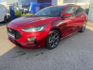 Voir le détail de l'offre de cette FORD Focus SW 1.0 Flexifuel mHEV 125ch ST-Line X de 2022 en vente à partir de 251.1 €  / mois