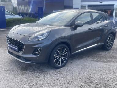 Voir le détail de l'offre de cette FORD Puma 1.0 EcoBoost 125ch mHEV Titanium 6cv de 2021 en vente à partir de 191.56 €  / mois