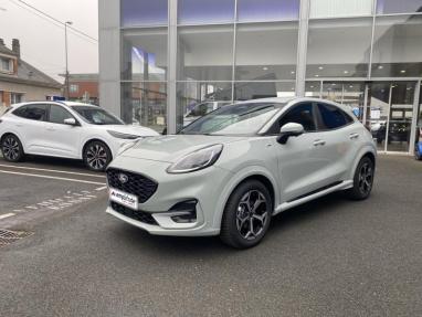 Voir le détail de l'offre de cette FORD Puma 1.0 EcoBoost Hybrid 155ch ST Line X S&S Powershift de 2024 en vente à partir de 29 999 € 