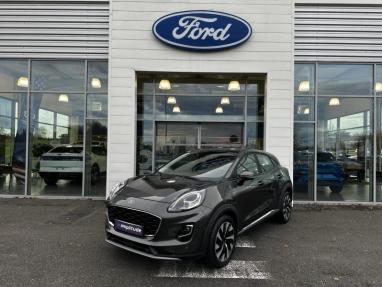 Voir le détail de l'offre de cette FORD Puma 1.0 Flexifuel 125ch S&S mHEV Titanium de 2024 en vente à partir de 242.12 €  / mois