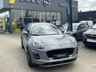 Voir le détail de l'offre de cette FORD Puma 1.0 EcoBoost 125ch mHEV Titanium 6cv de 2020 en vente à partir de 196.9 €  / mois