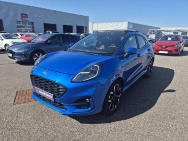 Voir le détail de l'offre de cette FORD Puma 1.0 Flexifuel 125ch S&S mHEV ST-Line X de 2023 en vente à partir de 247.78 € / mois