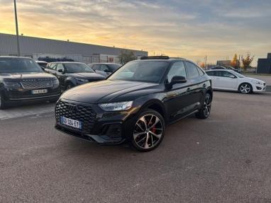 Voir le détail de l'offre de cette AUDI Q5 Sportback 55 TFSI e 367ch S line quattro S tronic 7 de 2021 en vente à partir de 500.54 € / mois